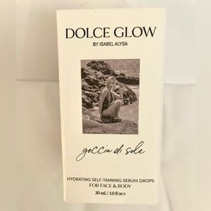 Dolce Glow Hydration Self-Tanning Serum Drops For Face & Body.